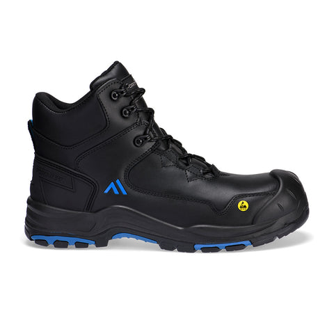 Portwest FC18BKB Apex Composite Mid Boot S3S SD PR - Black/Blue