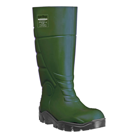 Portwest FD95GNR PU Safety Rain boot S5 CI FO SR - Green - R