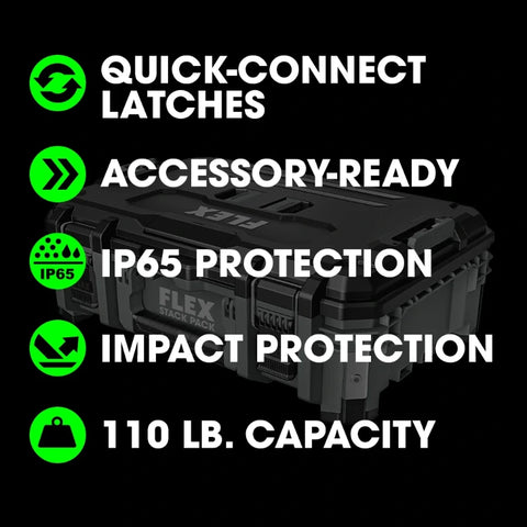 FLEX FS1103 StackPack Suitcase Tool Box