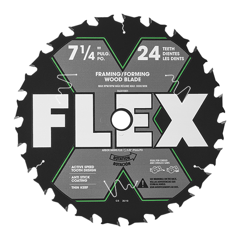 FLEX FA201001 7-1/4" 24t Carbide Circular Saw Blade