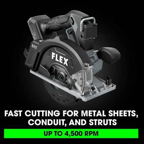 FLEX FX2461-Z 5-7/8” Metal Cutting Circular Saw - Bare Tool