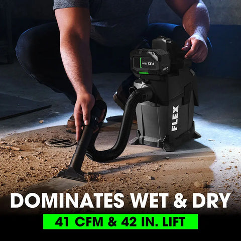 FLEX FX5221-Z 1.6 Gallon Wet/Dry Vacuum