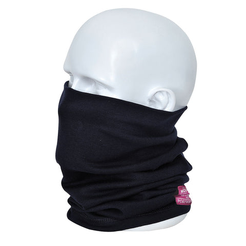 Portwest FR19NA Modaflame Knit Anti-Static FR Neck Tube - Navy - R