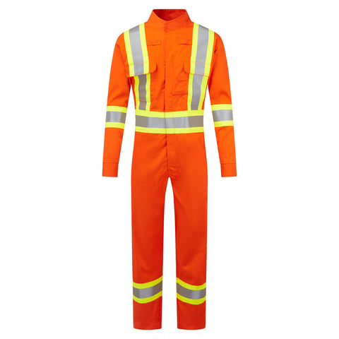 Portwest FR526ORR Bizflame 88/12 4" Xtra FR Coverall - Orange - R