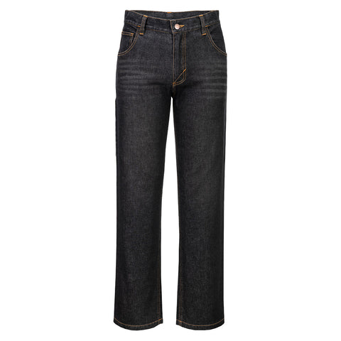 Portwest FR54BKR Bizflame Denim FR Flex Jean - Black - R
