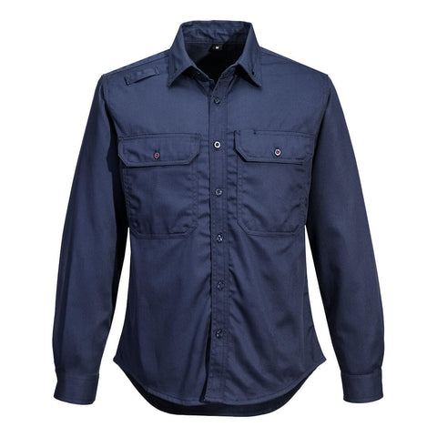 Portwest FR724NAR Bizflame 88/12 Women's FR Shirt - Navy - R