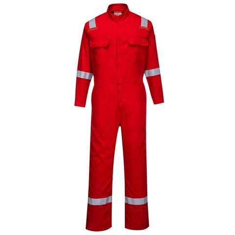 Portwest FR94RER Bizflame 88/12 Iona FR Coverall - Red - R