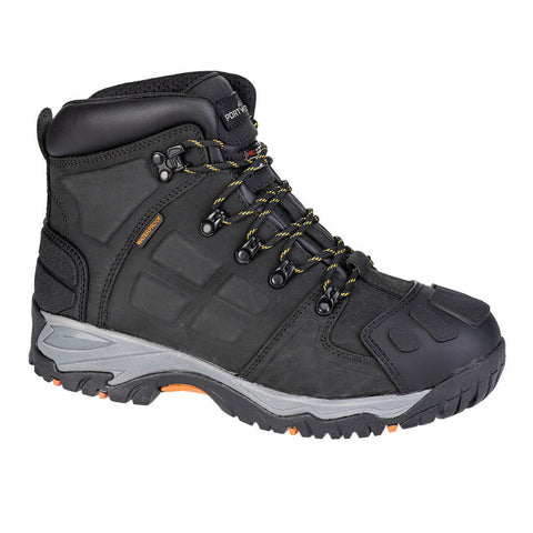 Portwest FT05BKR Steelite Monsal Hiker Boot S3 WP CI HRO SRC - Black - R