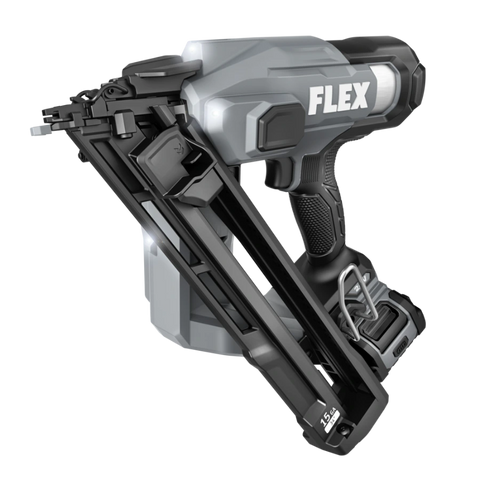FLEX FX4311B-1A 15Ga Angled Nailer Kit (1x2.5Ah Battery+160W Charger)