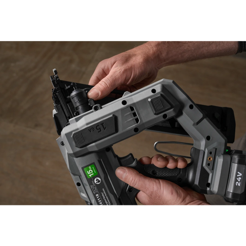 FLEX FX4311B-1A 15Ga Angled Nailer Kit (1x2.5Ah Battery+160W Charger)