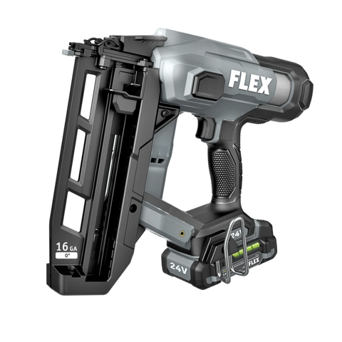 FLEX FX4321-1A 16Ga Straight Nailer Kit (1x2.5Ah Battery+160W Charger)