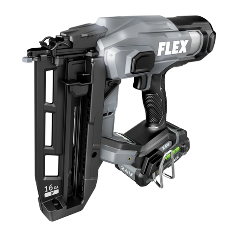 FLEX FX4321-1A 16Ga Straight Nailer Kit (1x2.5Ah Battery+160W Charger)