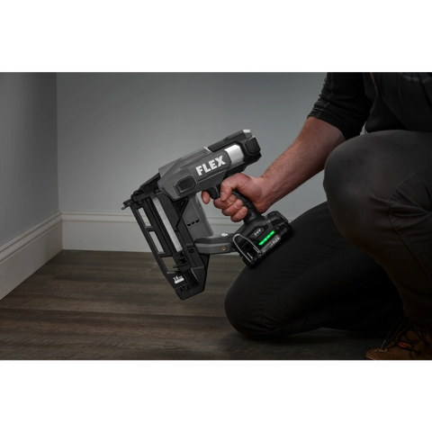 FLEX FX4321-1A 16Ga Straight Nailer Kit (1x2.5Ah Battery+160W Charger)