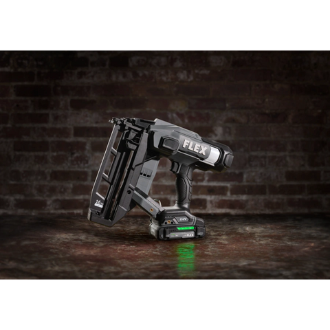 FLEX FX4321-1A 16Ga Straight Nailer Kit (1x2.5Ah Battery+160W Charger)