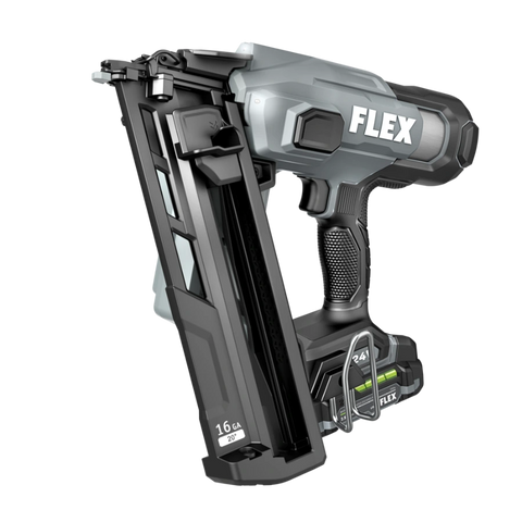 FLEX FX4321A-1A 16Ga Angled Nailer Kit (1x2.5Ah Battery+160W Charger)