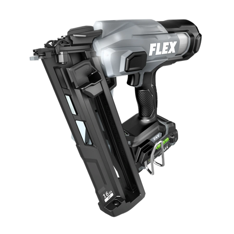 FLEX FX4321A-1A 16Ga Angled Nailer Kit (1x2.5Ah Battery+160W Charger)