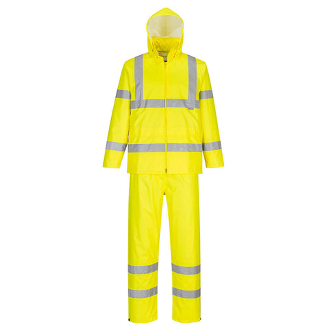 Portwest H448YER Hi-Vis Rainsuit - Yellow - R
