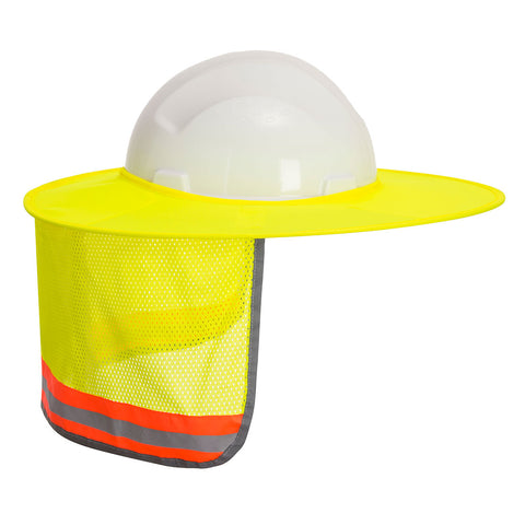 Portwest HA20YE Hi-Vis Mesh Sun Shield - Yellow - R