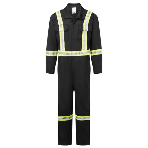 Portwest IAS3108NAR Avenger 7oz Coverall - Navy - R