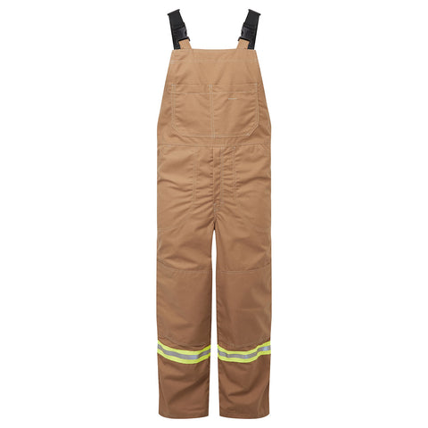 Portwest IAS3122BRT Avenger 12oz Duck Bib Pants - Brown Tall - T