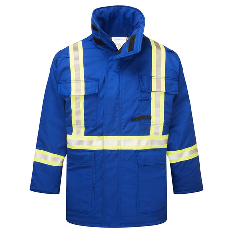 Portwest IAS3215RBR Avenger 9oz Insulated Parka - Royal Blue - R