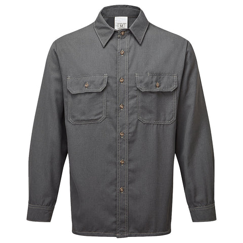 Portwest IDHP650GRT Westex DH Air 5.5oz Deluxe Work Shirt - Gray Tall - T