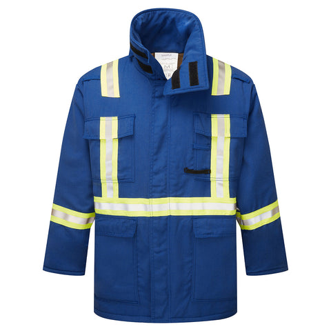 Portwest IDHS215RBR Westex DH Antistat 6.5oz Insulated Parka - Royal Blue - R