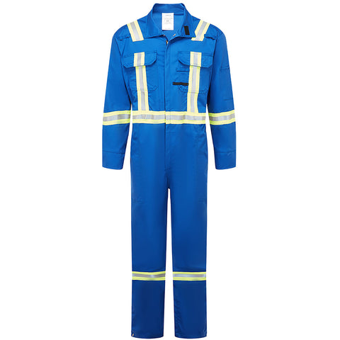 Portwest IUS109RBR Ultrasoft 9oz CSA Deluxe Coverall - Royal Blue - R