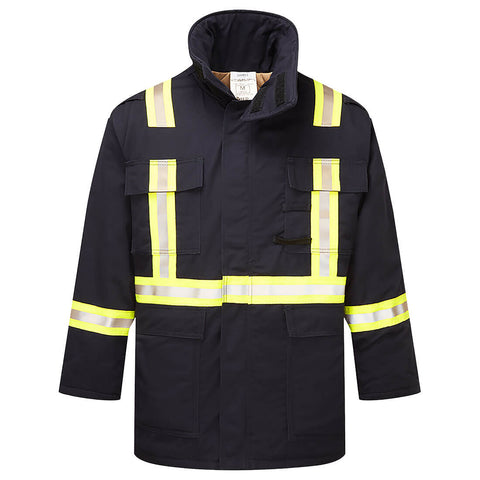 Portwest IUS215NAT Ultrasoft 9oz Insulated Parka - Navy Tall - T