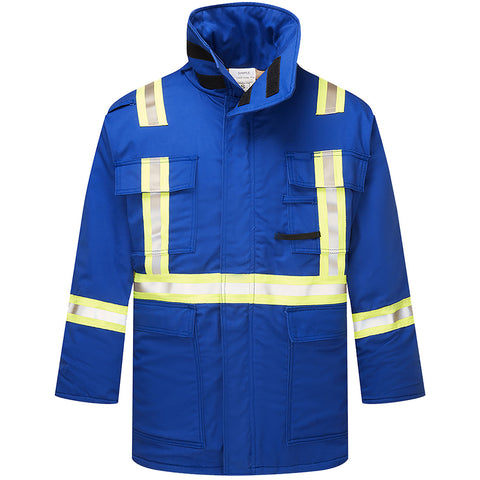 Portwest IUS215RBR Ultrasoft 9oz Insulated Parka - Royal Blue - R