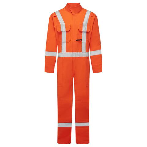 Portwest IUS409ORT Ultrasoft 9oz Deluxe Coverall - Orange Tall - T