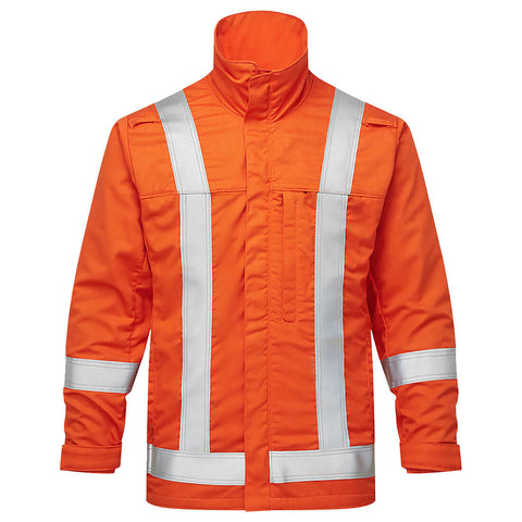 Portwest IUS412ORT Ultrasoft 7oz Skyline Summer Bomber Jacket - Orange Tall - T