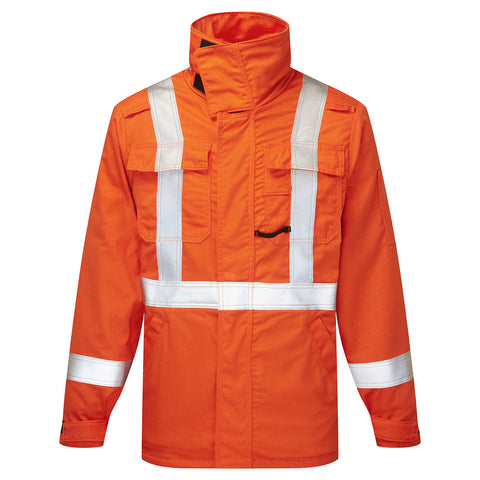 Portwest IUS413ORR Ultrasoft 7oz Shell Jacket - Orange - R