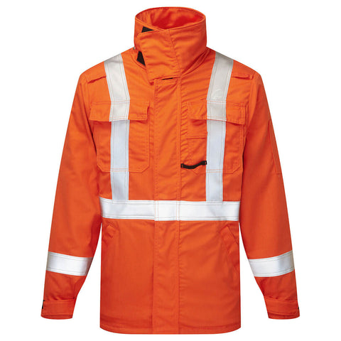 Portwest IUS413ORT Ultrasoft 7oz Shell Jacket - Orange Tall - T