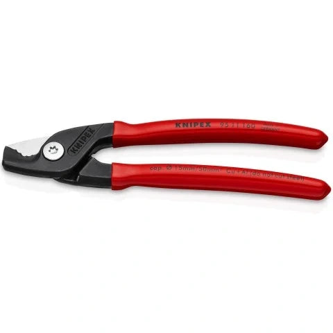 KNIPEX 9511160SBA 1/8 6 1/4" StepCut Cable Shears