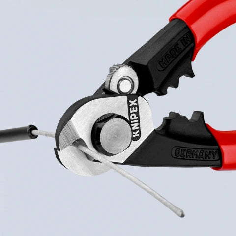 KNIPEX 9561190SBA Wire Rope Cutter - Forged