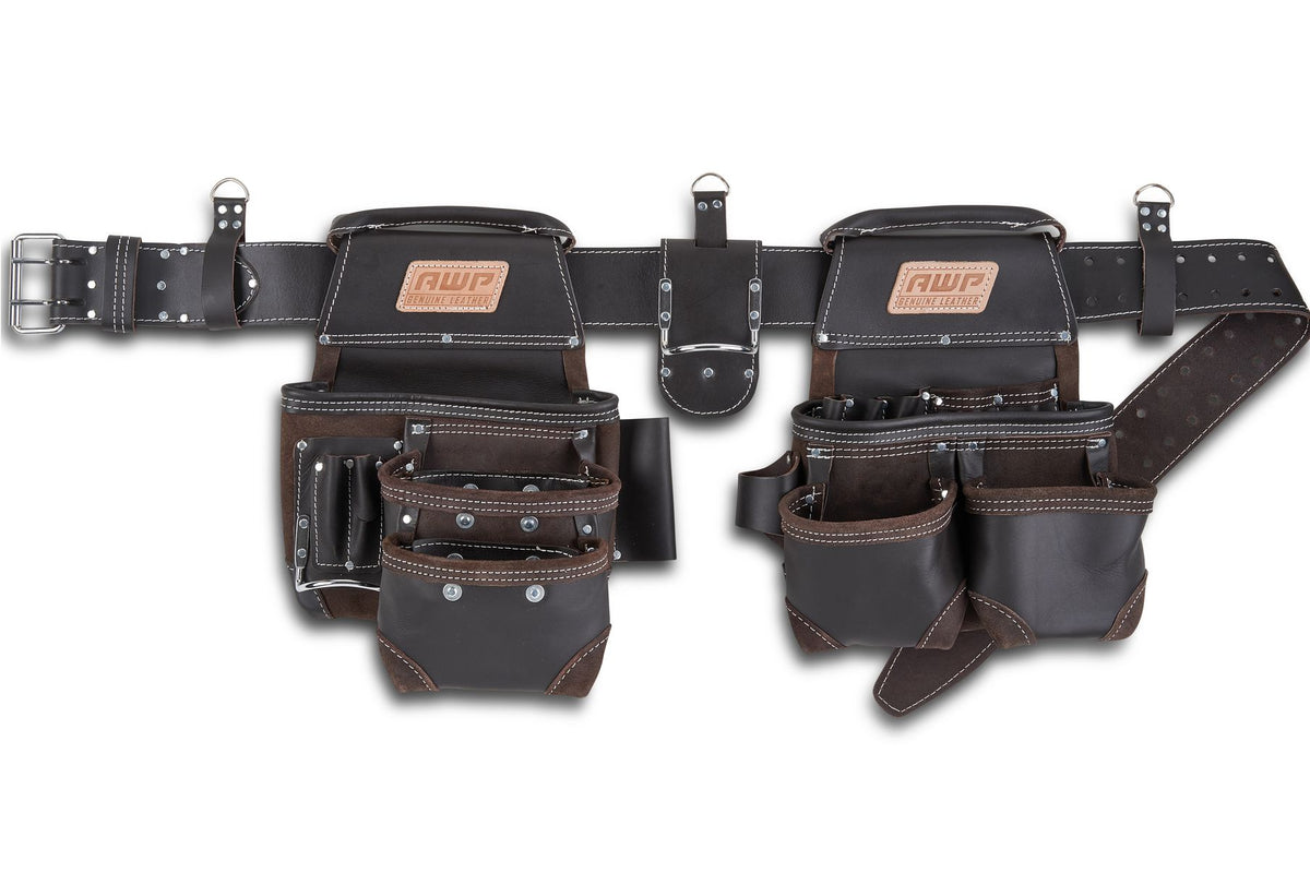 AWP L-903-1 TrapJaw Oil Tanned Leather Tool Rig – Way Source