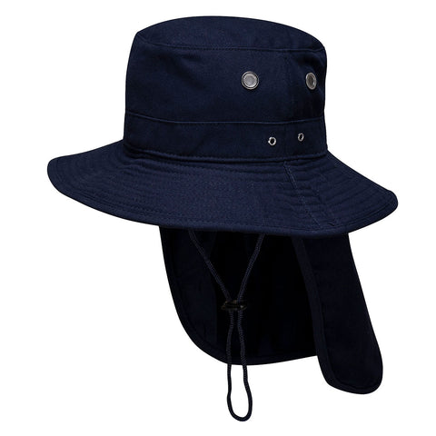 Portwest MC601NAR Wide Brim Hat - Navy - R