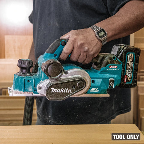 Makita GPK01Z 40V max XGT® Brushless Cordless 3-1/4" Planer, AWS® Capable (Tool Only)