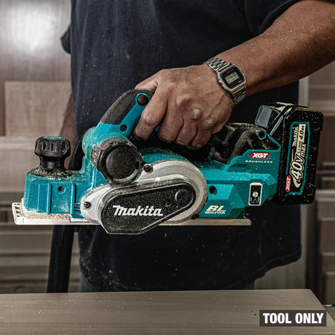 Makita GPK01Z 40V max XGT® Brushless Cordless 3-1/4" Planer, AWS® Capable (Tool Only)