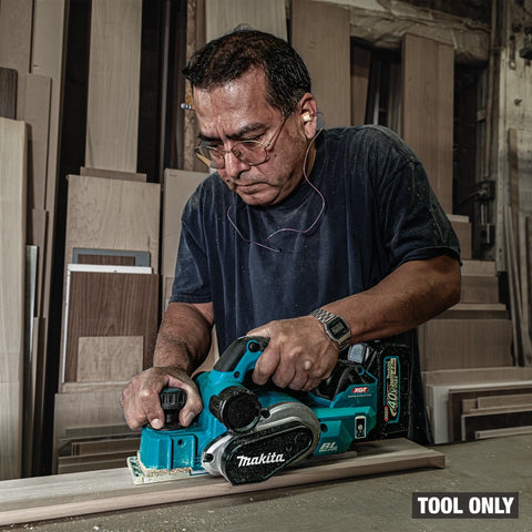 Makita GPK01Z 40V max XGT® Brushless Cordless 3-1/4" Planer, AWS® Capable (Tool Only)