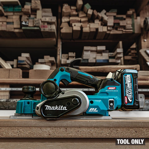 Makita GPK01Z 40V max XGT® Brushless Cordless 3-1/4" Planer, AWS® Capable (Tool Only)