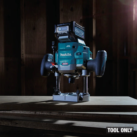 Makita GPR01Z 40V max XGT® Brushless Cordless 2-1/4 HP* Plunge Router (Tool Only)