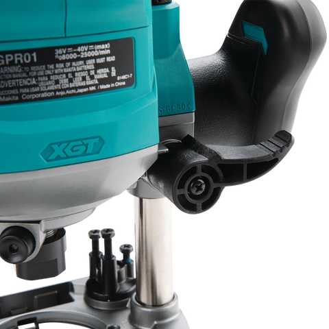 Makita GPR01Z 40V max XGT® Brushless Cordless 2-1/4 HP* Plunge Router (Tool Only)