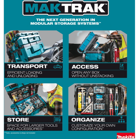Makita T-90009 MAKTRAK™ Rolling Tool Chest