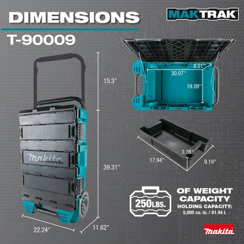 Makita T-90009 MAKTRAK™ Rolling Tool Chest
