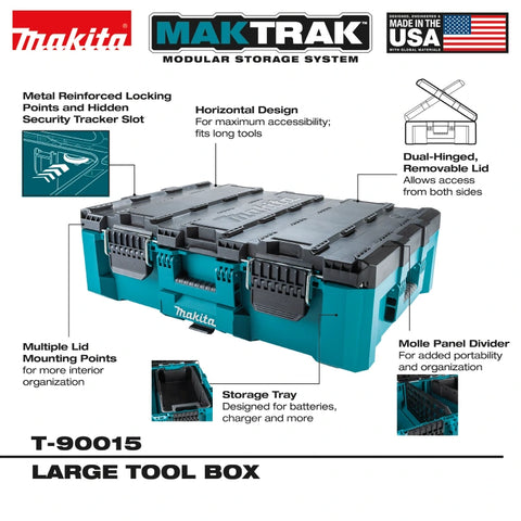 Makita T-90015 MAKTRAK Large Tool Box