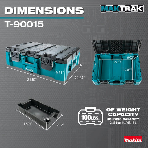 Makita T-90015 MAKTRAK Large Tool Box