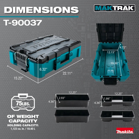 Makita T-90037 MAKTRAK Medium Tool Box