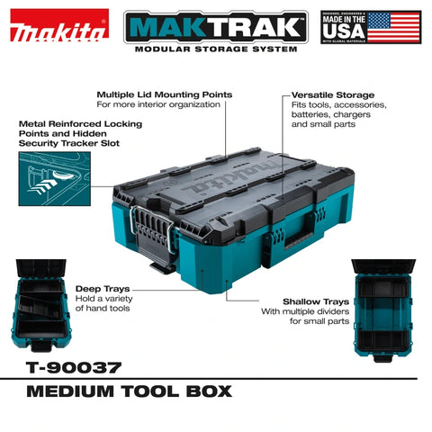 Makita T-90037 MAKTRAK Medium Tool Box